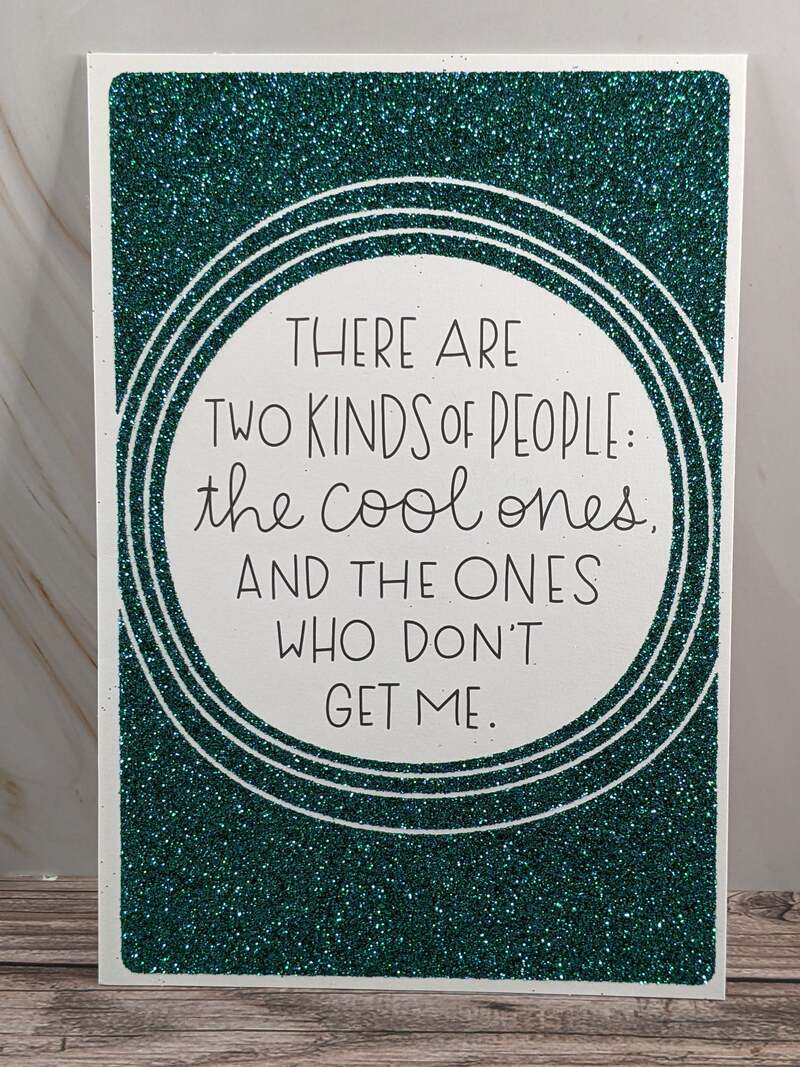 You Get Me Friendship Card