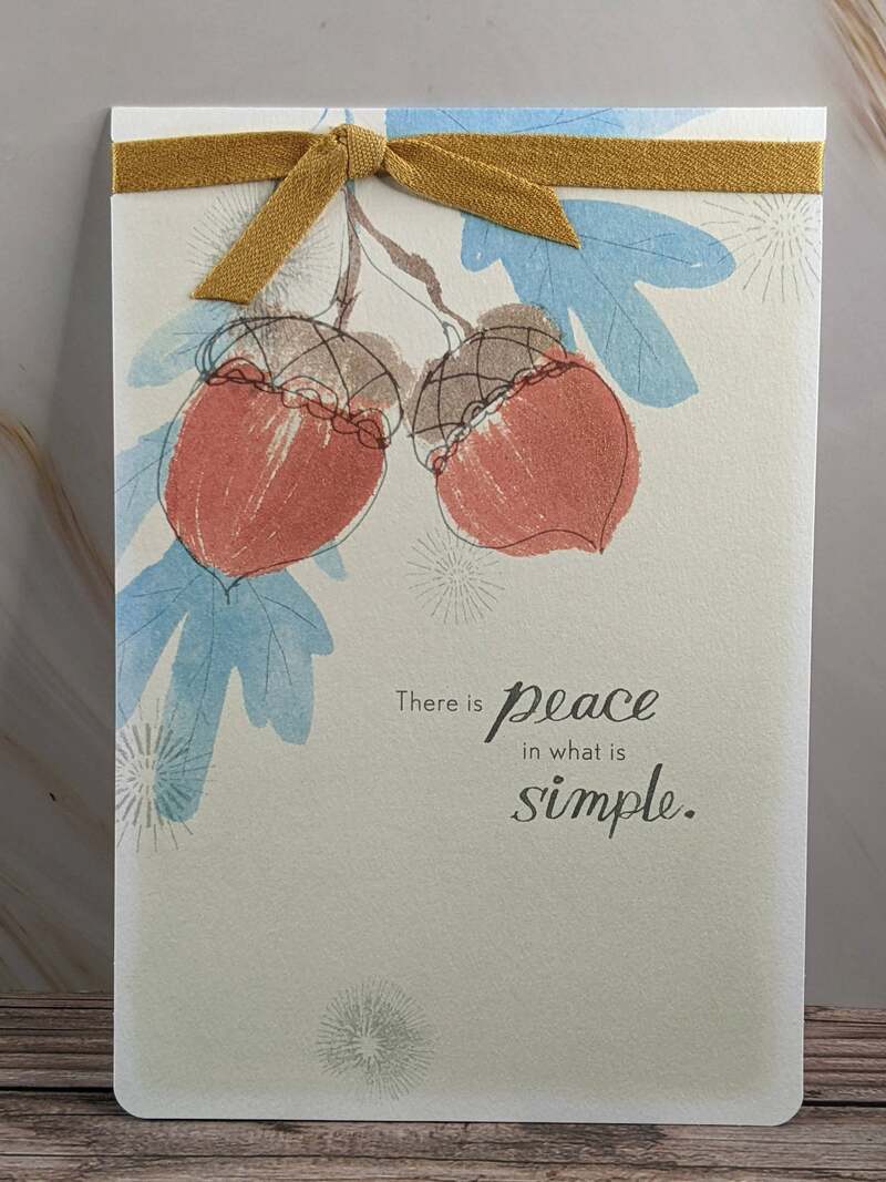 Quiet Day Wishes Card
