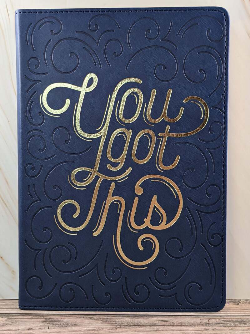 You Got This Faux Leather Journal