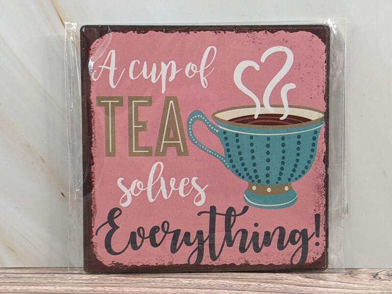 Tea Solves Everything Magnet