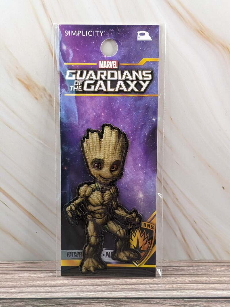 Groot Iron-On Patch