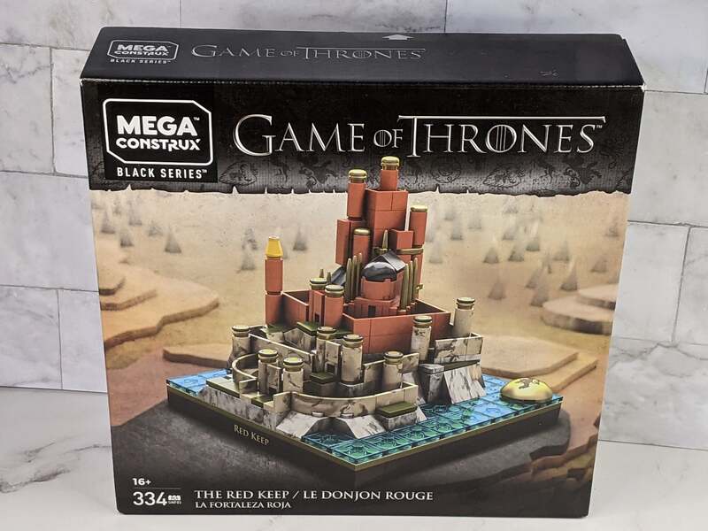 Game of Thrones Mega Construx Black Series The Red Keep Set NEW 334 Pieces