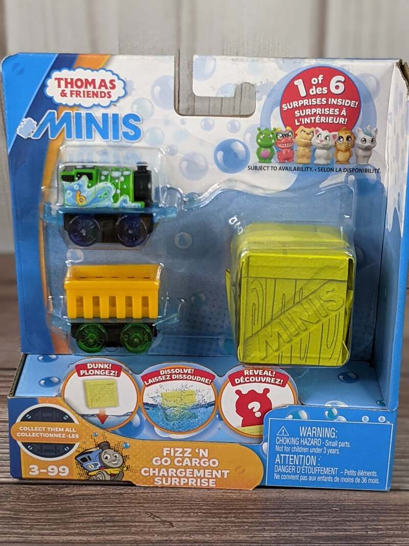 Fizz 'N Go Cargo Thomas and Friends Minis