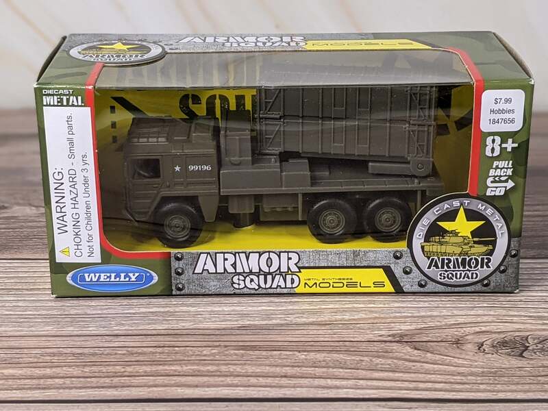 Metal Armor Squad Model Truck