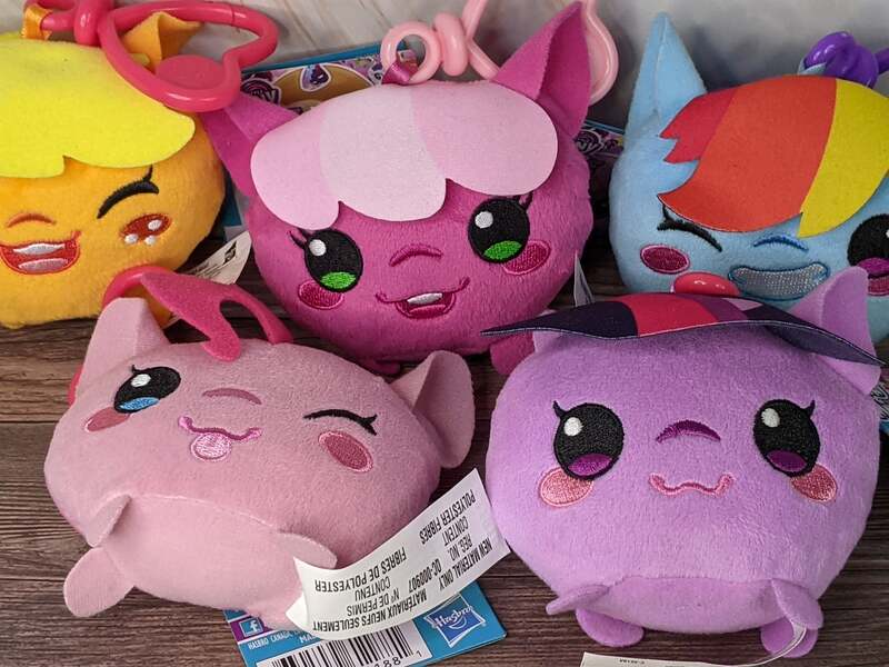 My Little Pony Character Plush Keyring Set