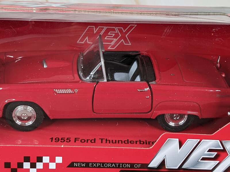 1955 Ford Thunderbird Pull Back Car