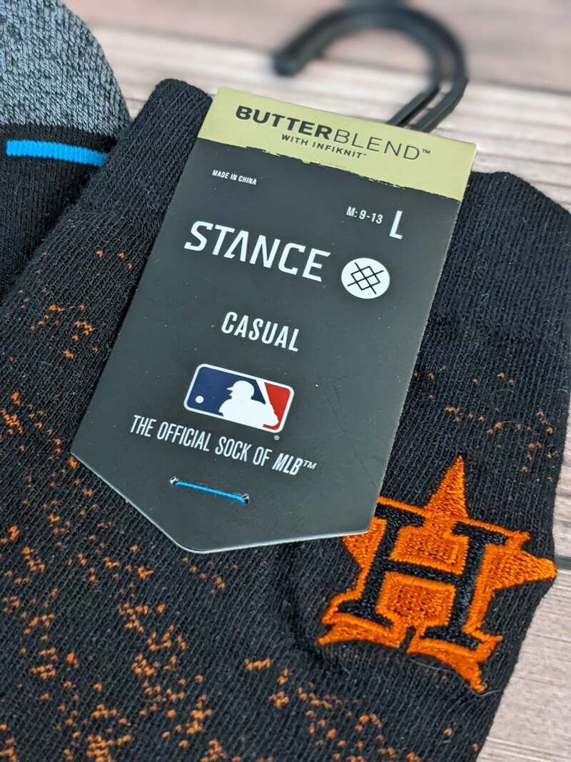 Houston Astros Crew Socks