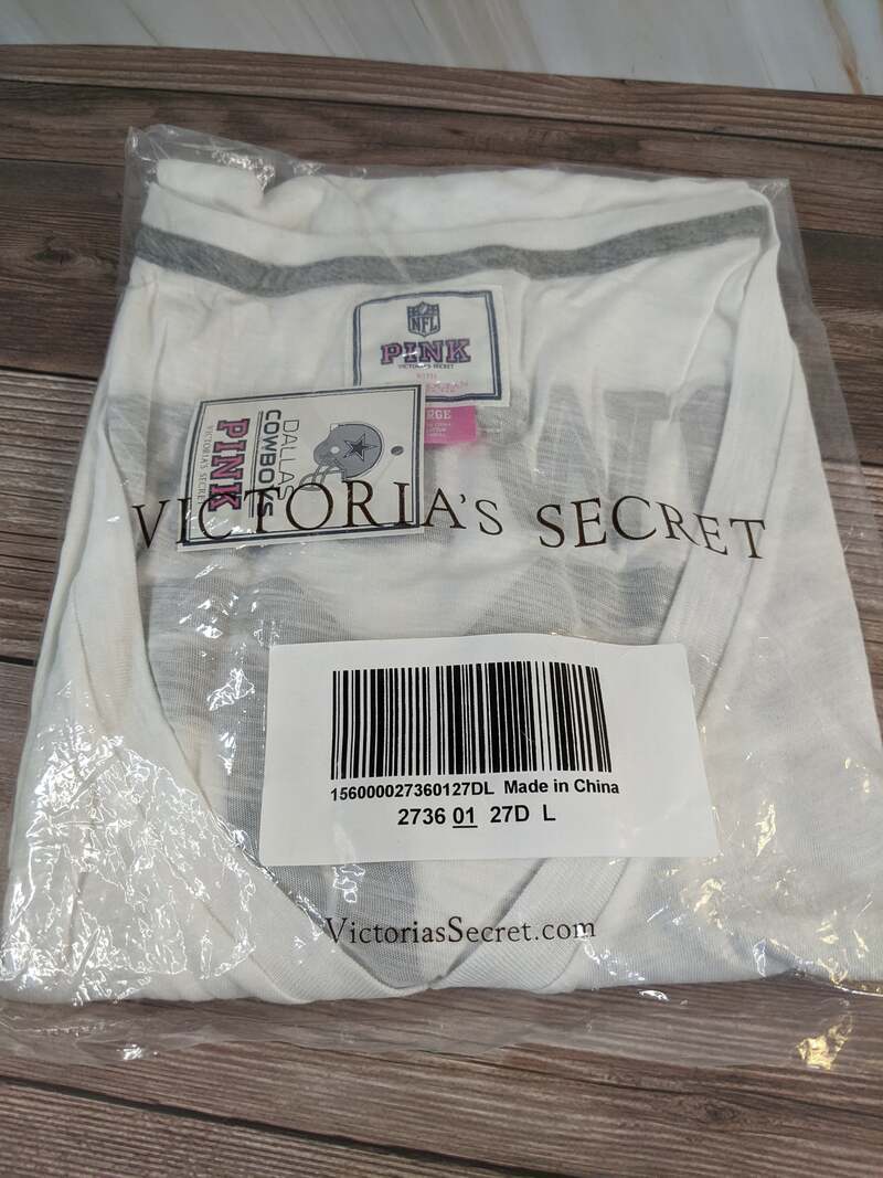 PINK Victoria's Secret Dallas Cowboys T-shirt Large