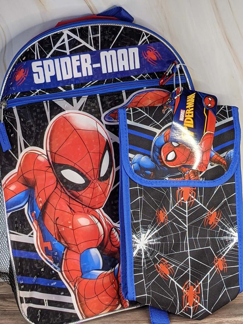 Spider-Man Backpack Set