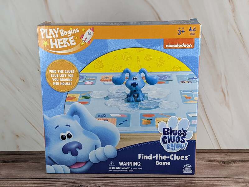 Blue's Clues Find-the-Clues Game