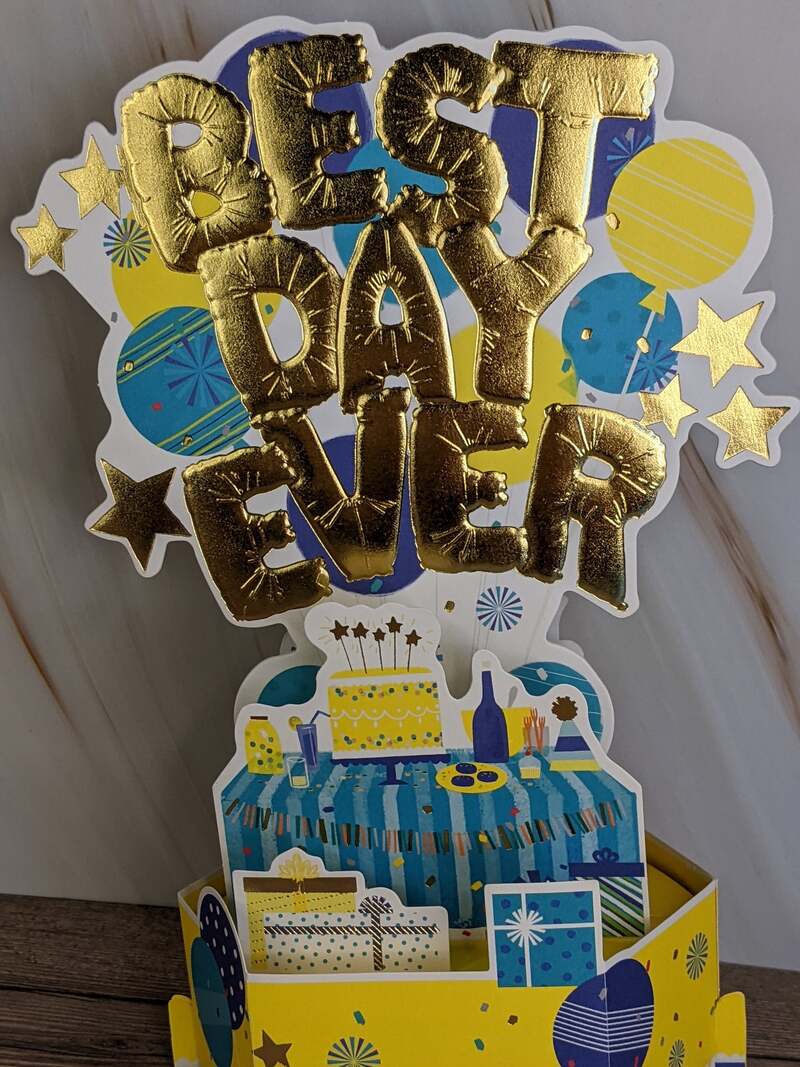 Best Day Ever Pop-Up Card