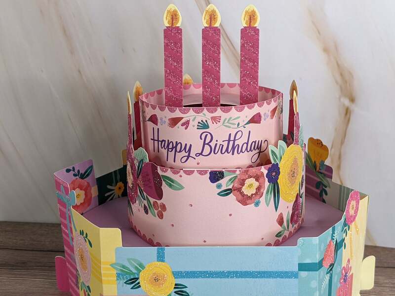 Birthday Cake Pop-Up Card