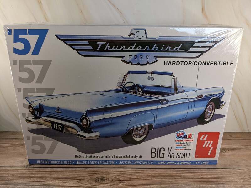 '57 Thunderbird Hardtop Convertible Model Kit