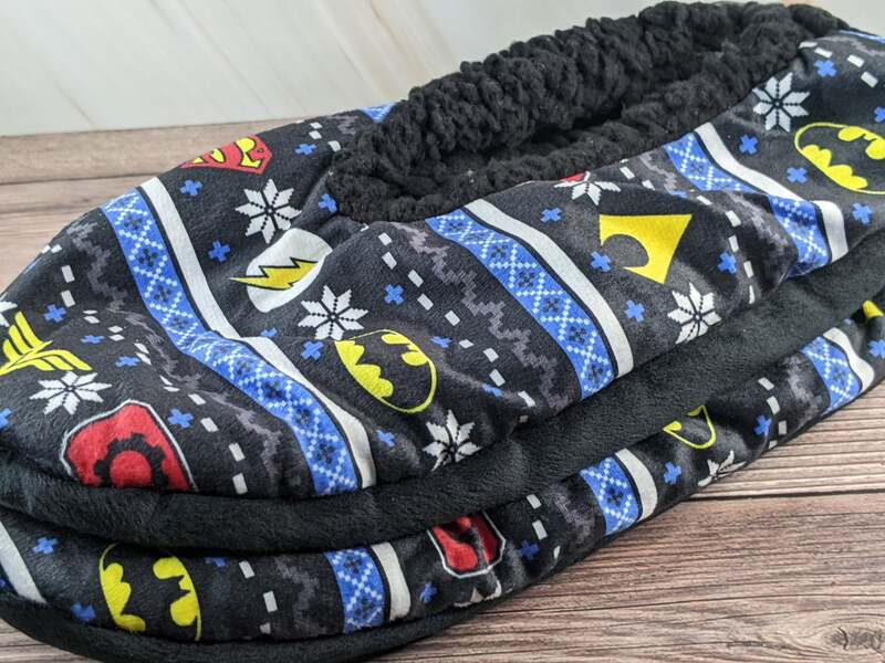 Justice League Mushies Men's Slippers