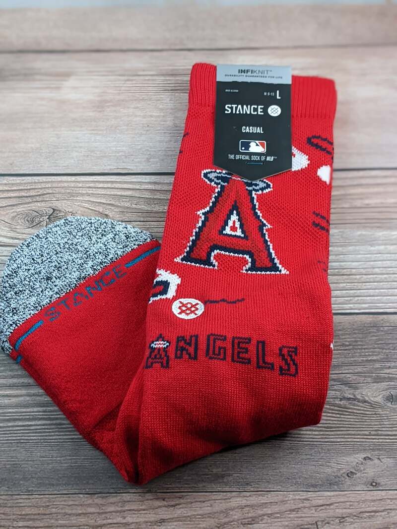 LA Angels Landmark Socks
