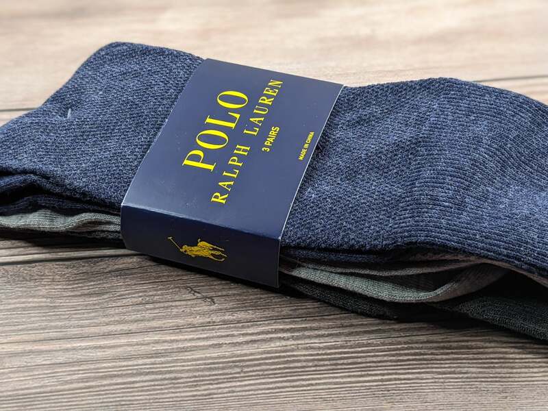 POLO Ralph Lauren Blue Gray Socks