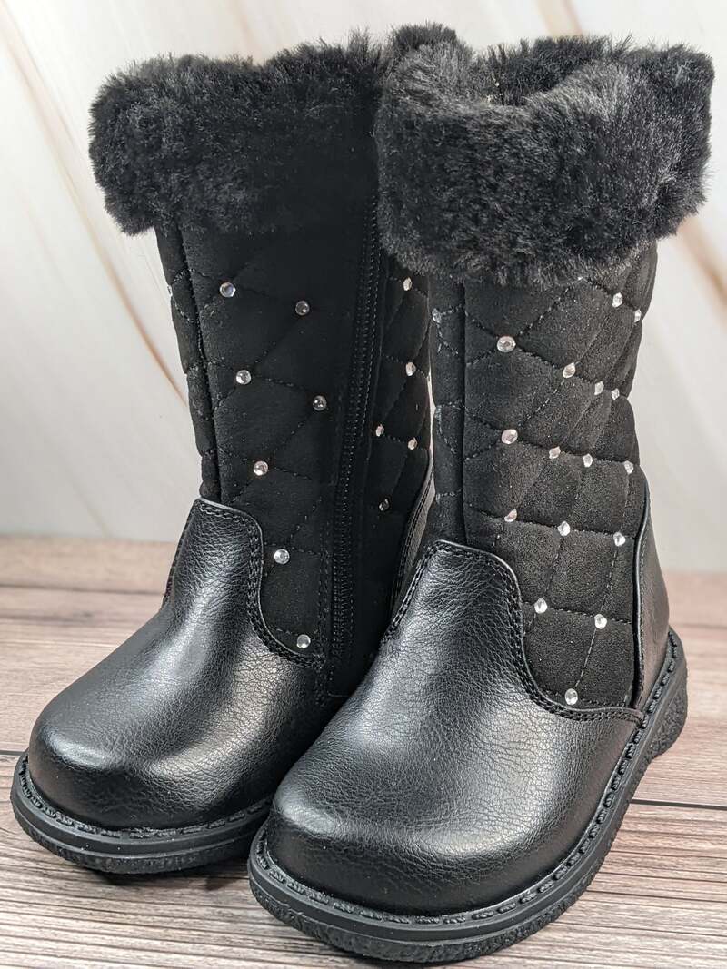 Toddler Rhinestone Boots Size 5