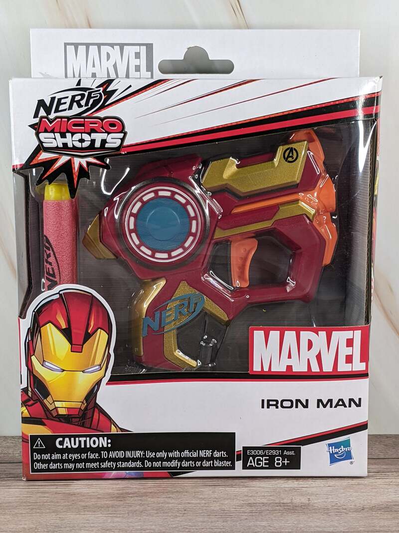Iron Man Nerf Micro Shots