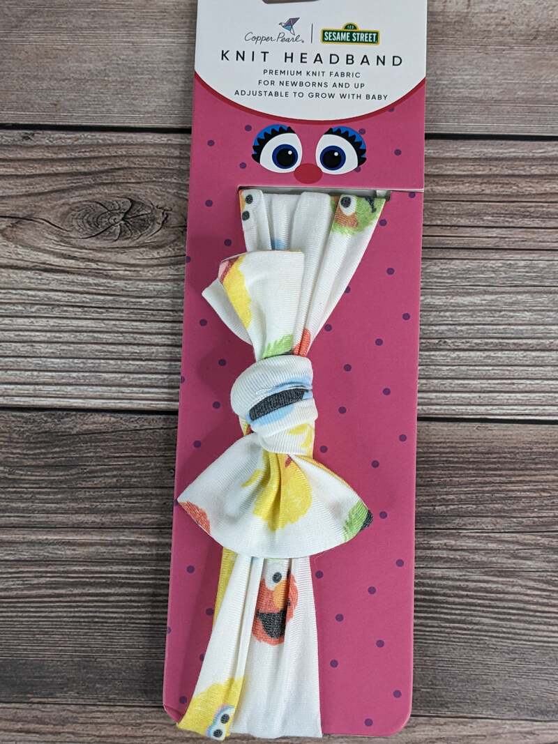Sesame Scribbles Knit Headband