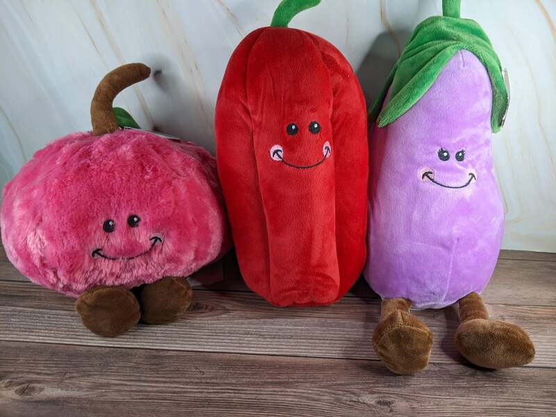 Huggable Fruit Plush Friends Set