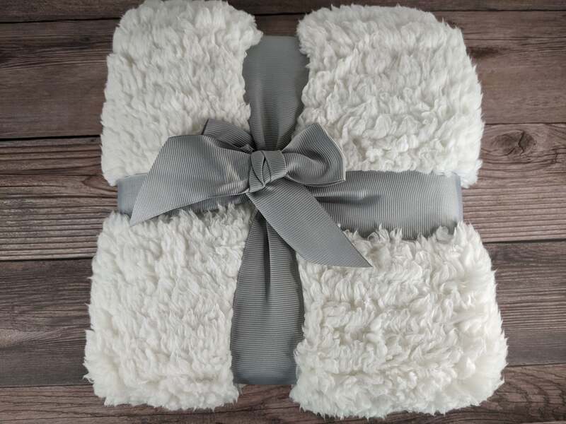 Ivory Fleece Blanket