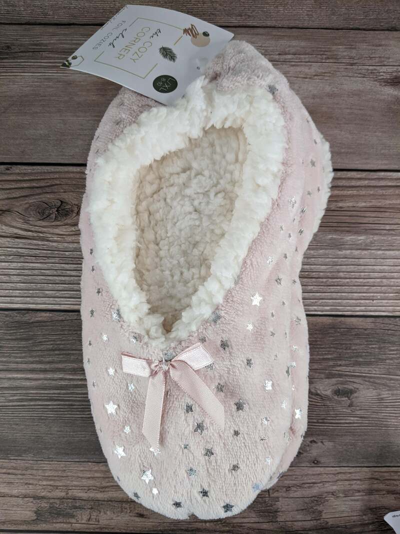 Pink Women's Cozy Slippers