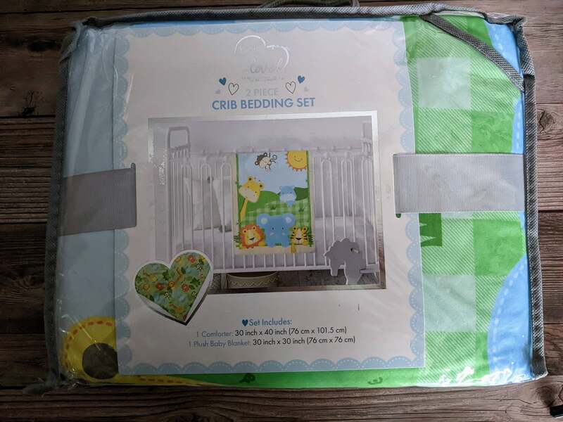Zoo Animals Crib Bedding Set