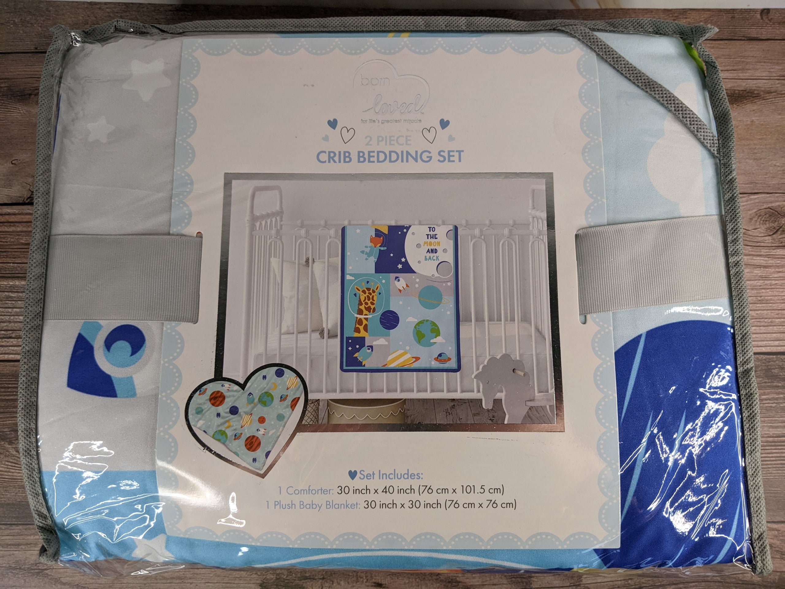 Outer Space Crib Bedding Set