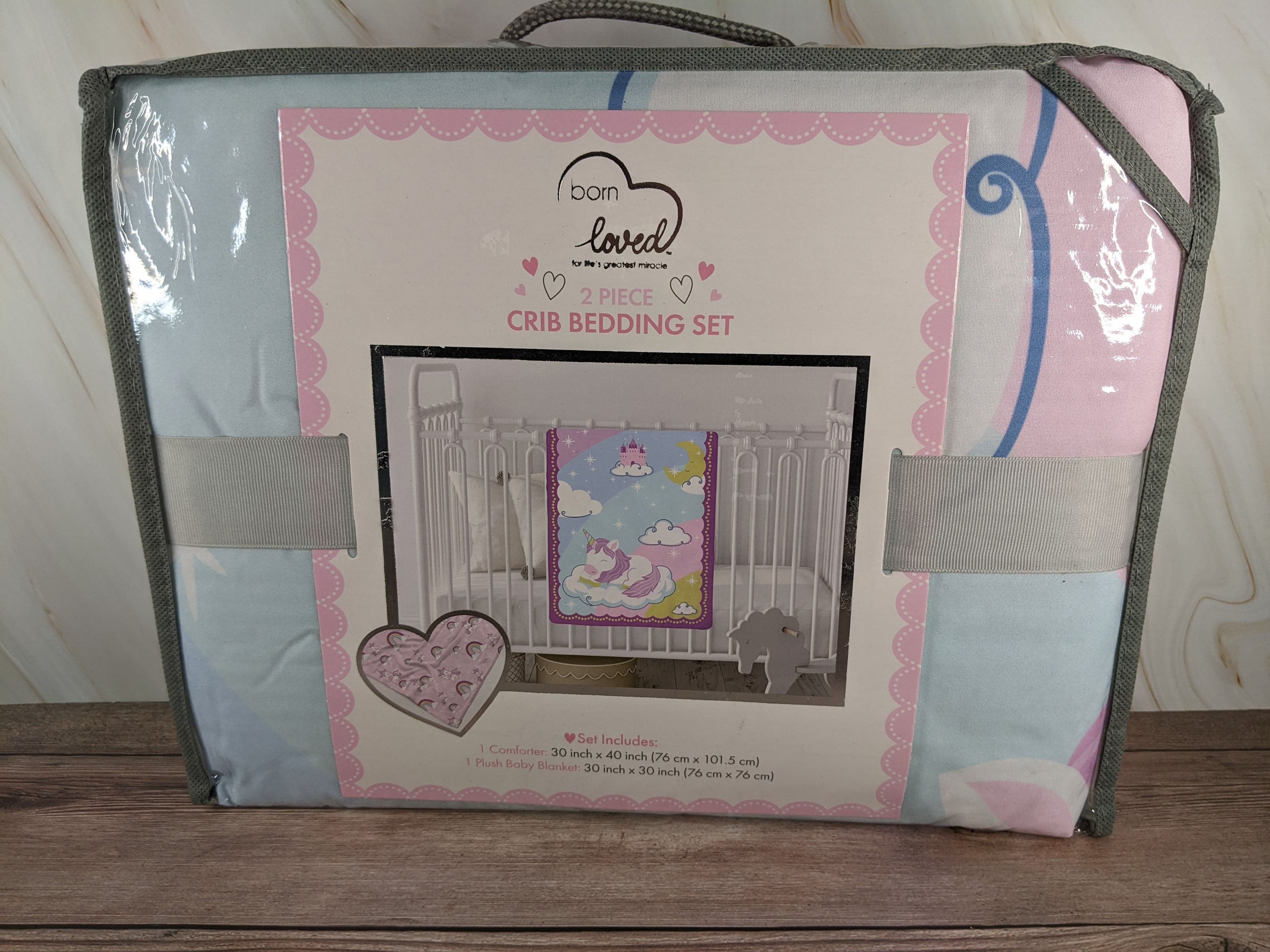 Magical Rainbow Crib Bedding Set