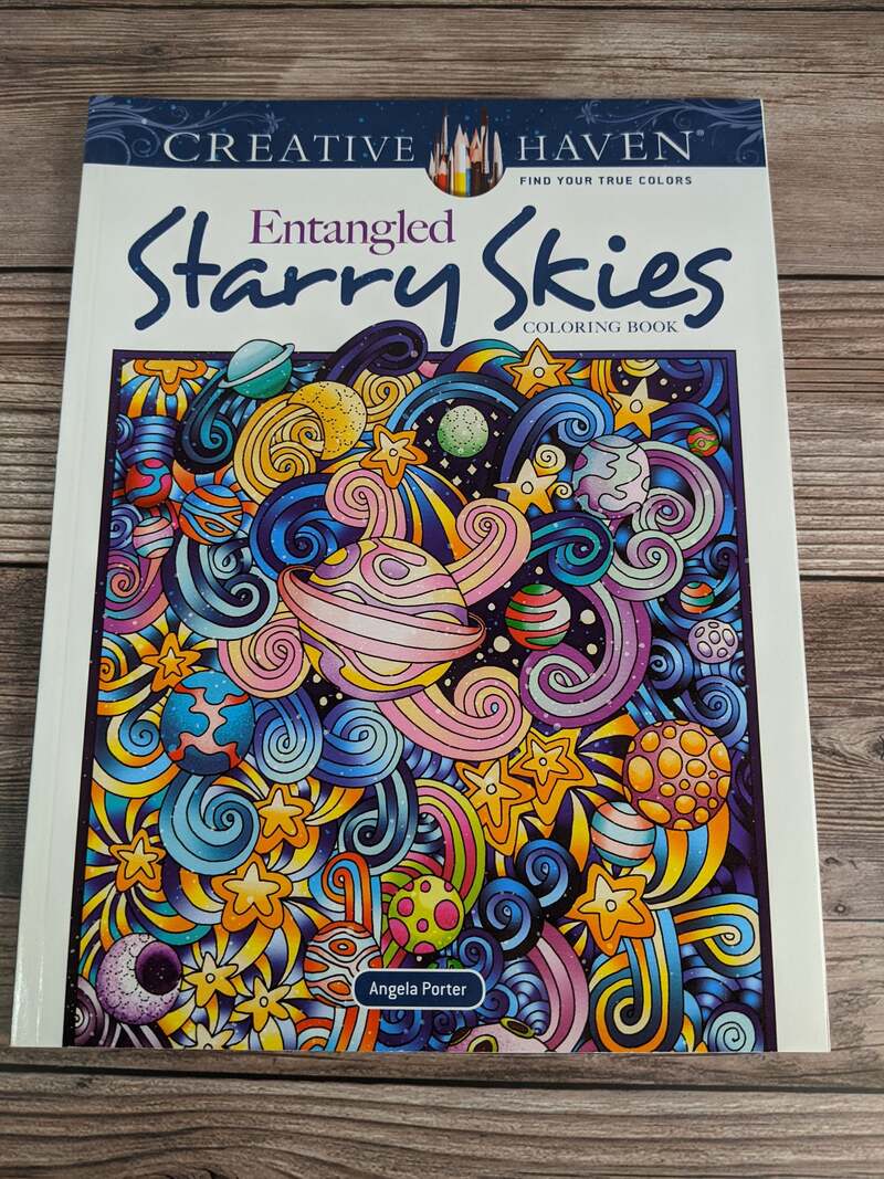 Entangled Starry Skies Coloring Book