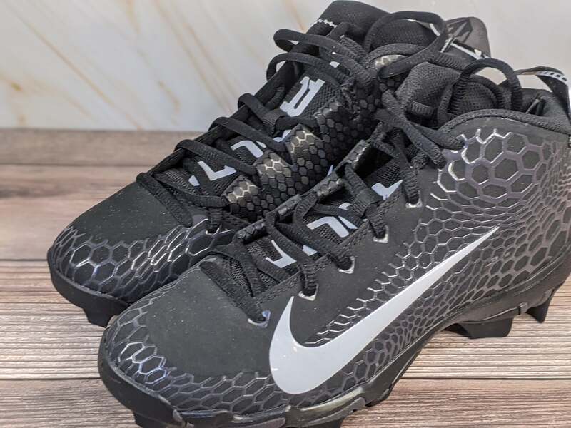 Nike Trout Fastflex Youth Black Cleats
