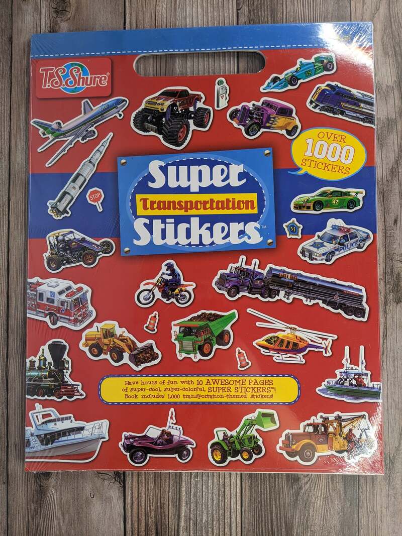 Transportation Super Stickers