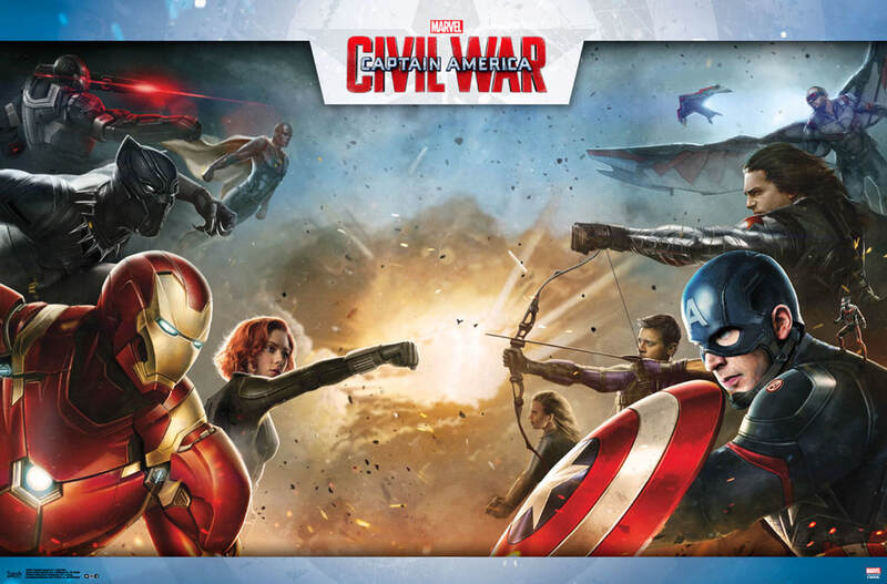 Captain America 3 Civil War Poster