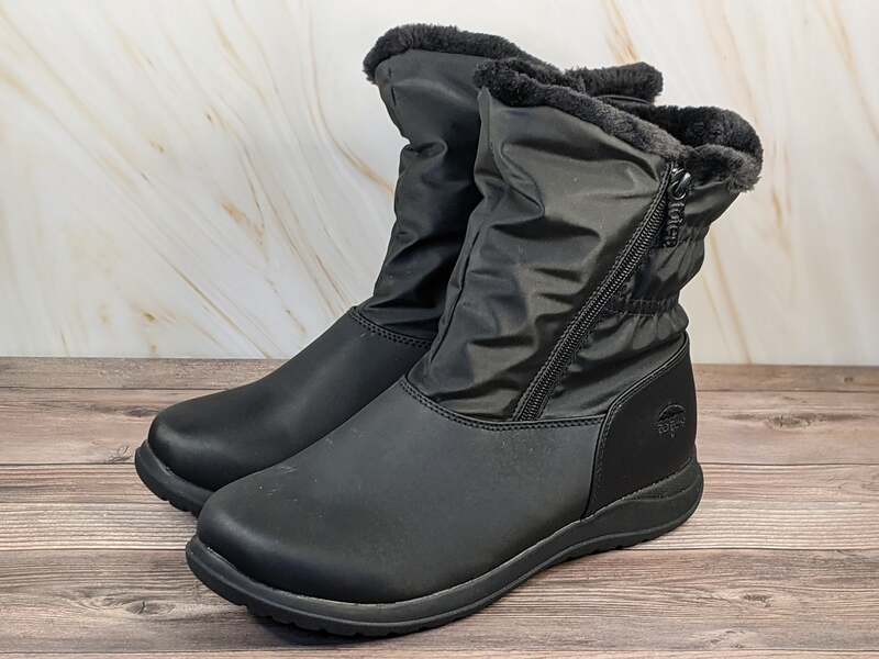 Totes Boots for Women, Black