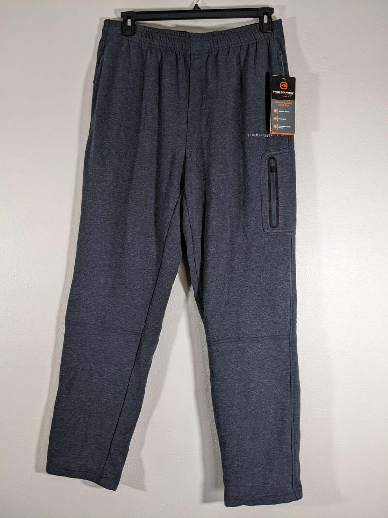 Men's Large Gray Comfort Cargo Pant