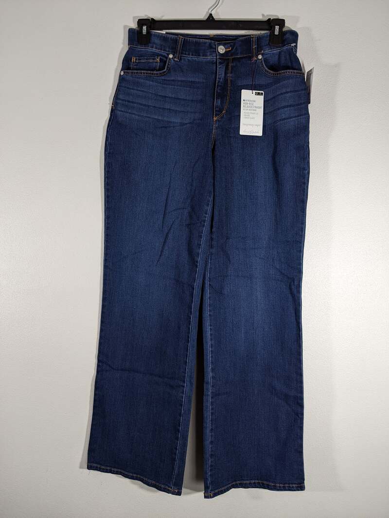 Gloria Vanderbilt High-Rise Relaxed Straight Leg Women's Jeans