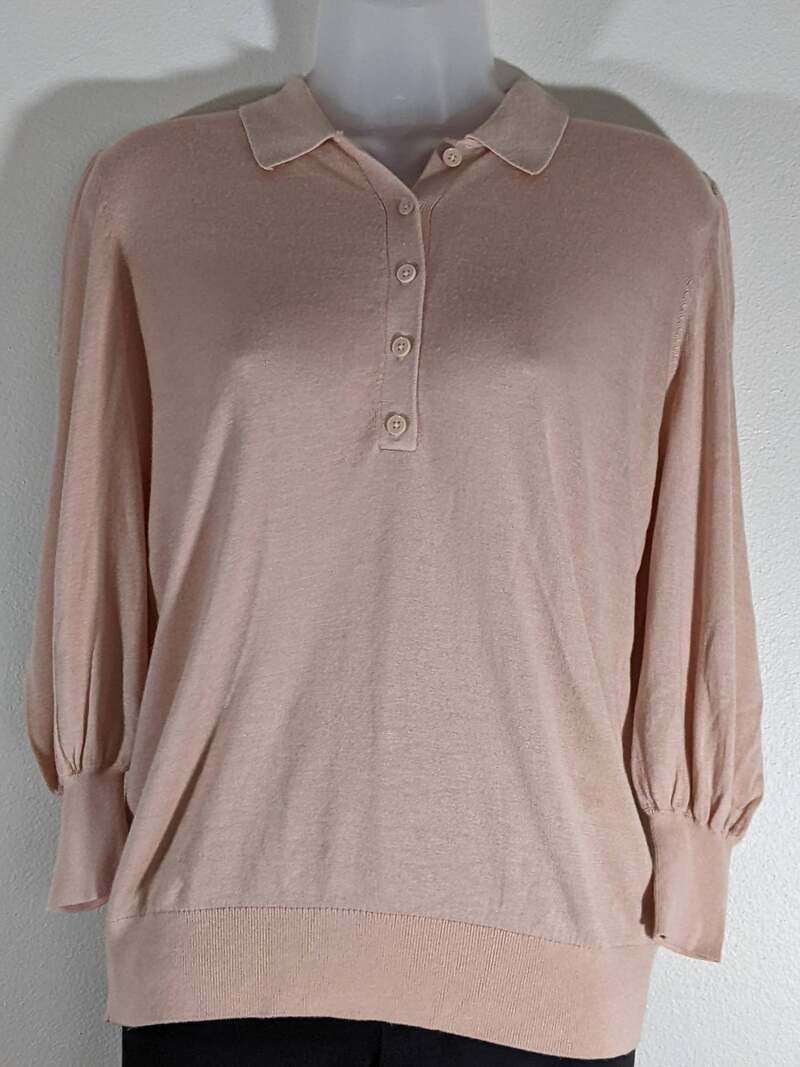 Ralph Lauren Women's Medium Pink Sweater Shirt