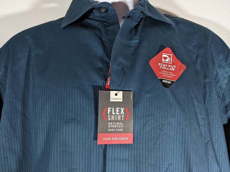 Turquoise Medium Men's Classic Flex Shirt
