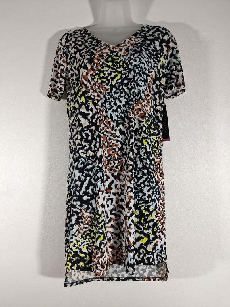 Small Animal Print Women's Dress