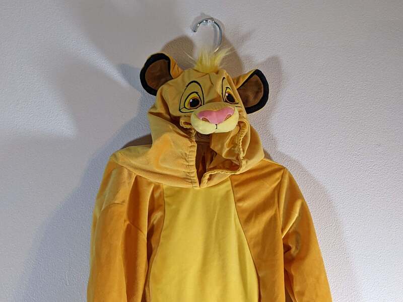 Disney Lion King Simba Costume Size 2 Toddler