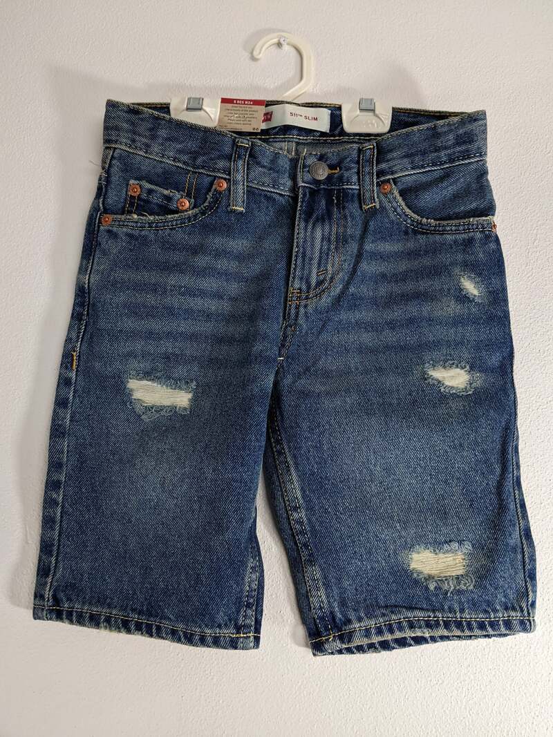 Levi's 511 Slim Denim Shorts Boys' 8
