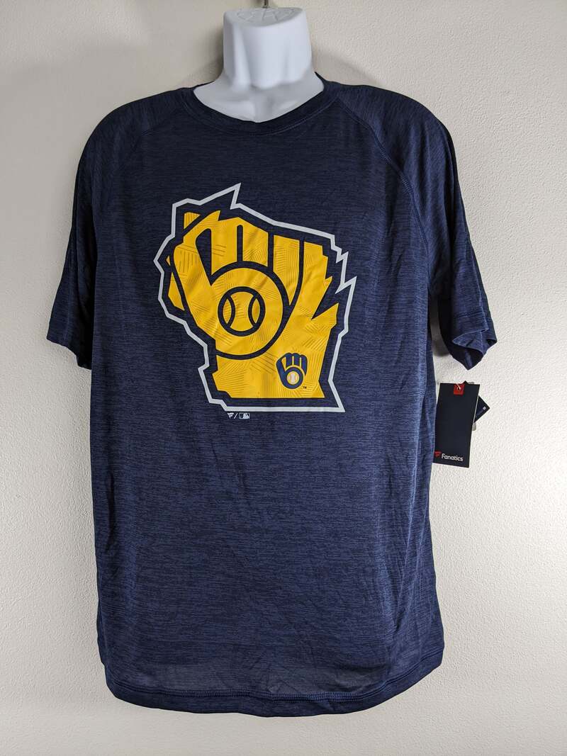 Men's Large Wisconsin Brewers Shirt