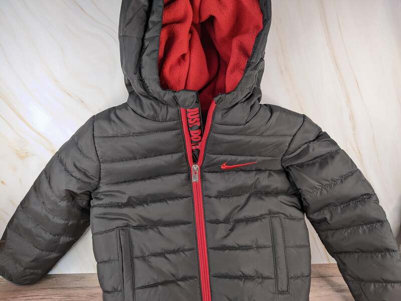 Nike Black Coat Size 24 Months