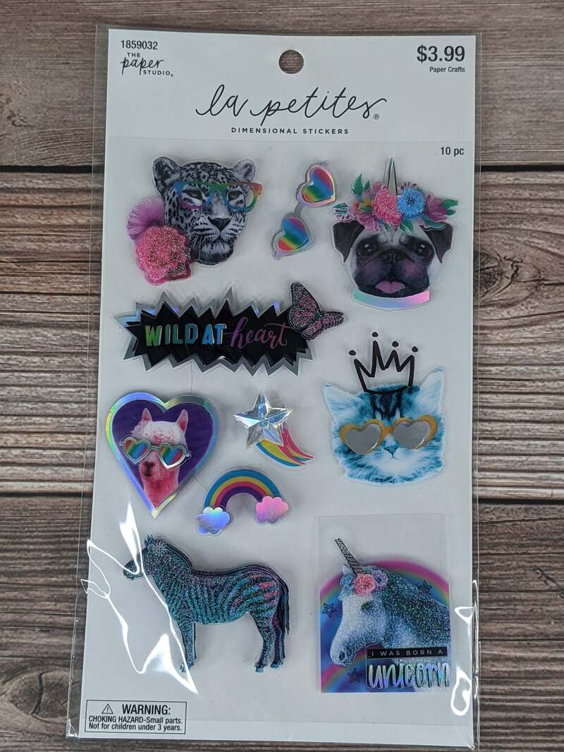 Wild At Heart Animal Stickers