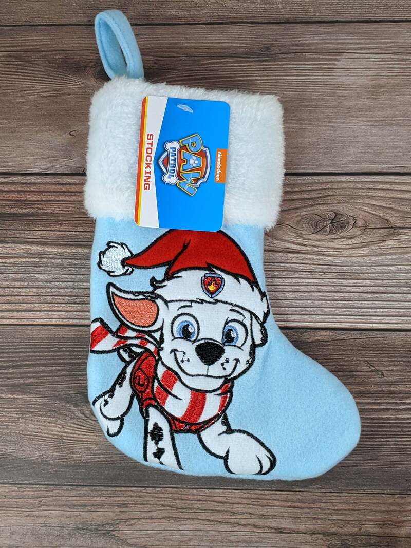 Light Blue Paw Patrol Stocking