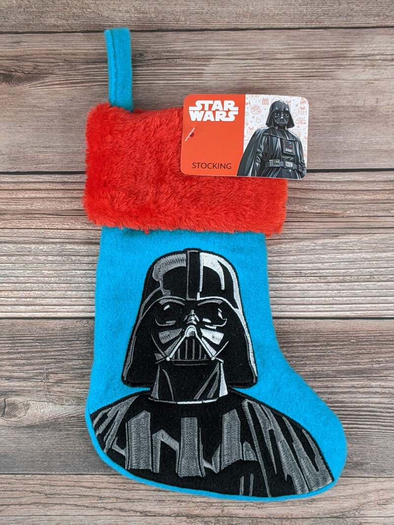 Blue/Red Star Wars Darth Vader Stocking