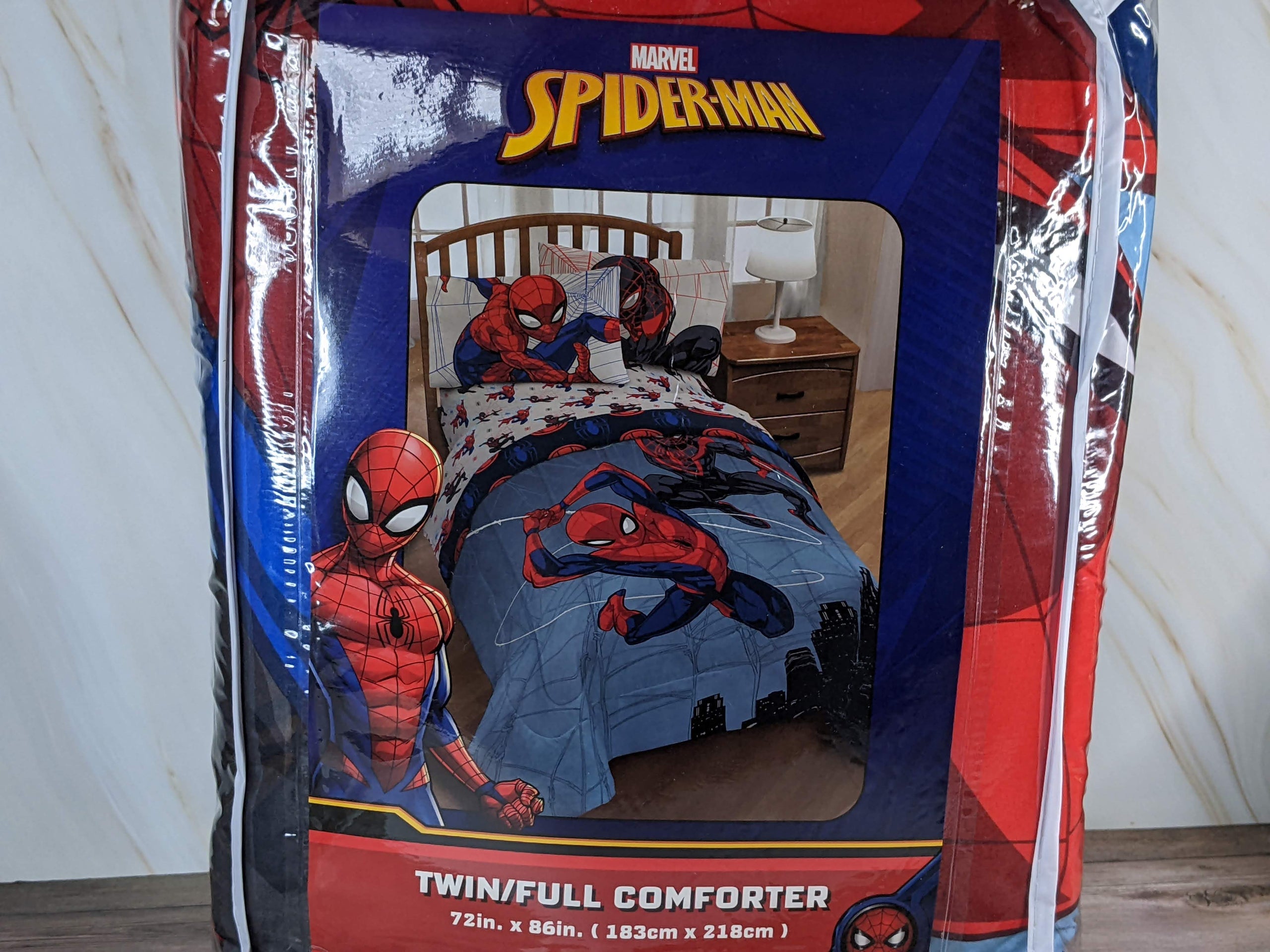 Spiderman Twin/Full Comforter