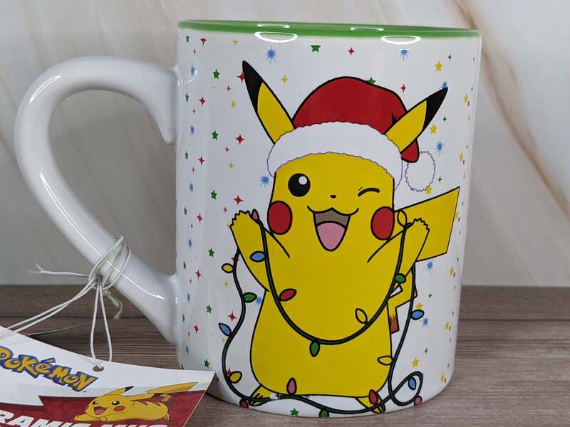 Pokemon Ceramic Christmas Mug