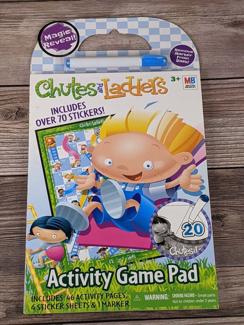 Chutes And Ladders Activity Game Pad