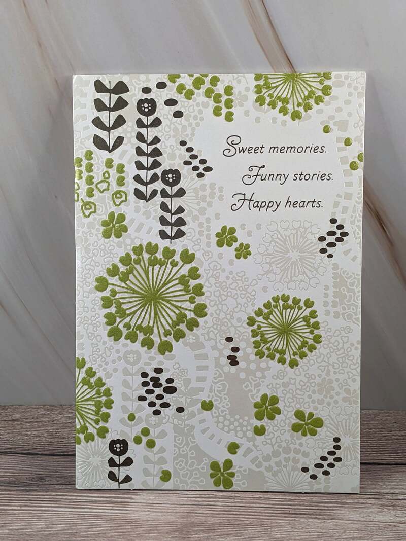 Sweet Memories Anniversary Card